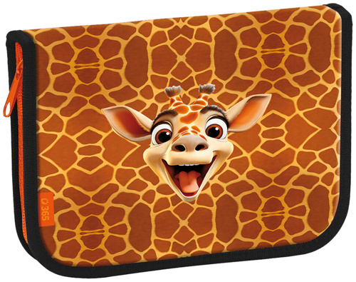 Školní penál jednopatrový Giraffe